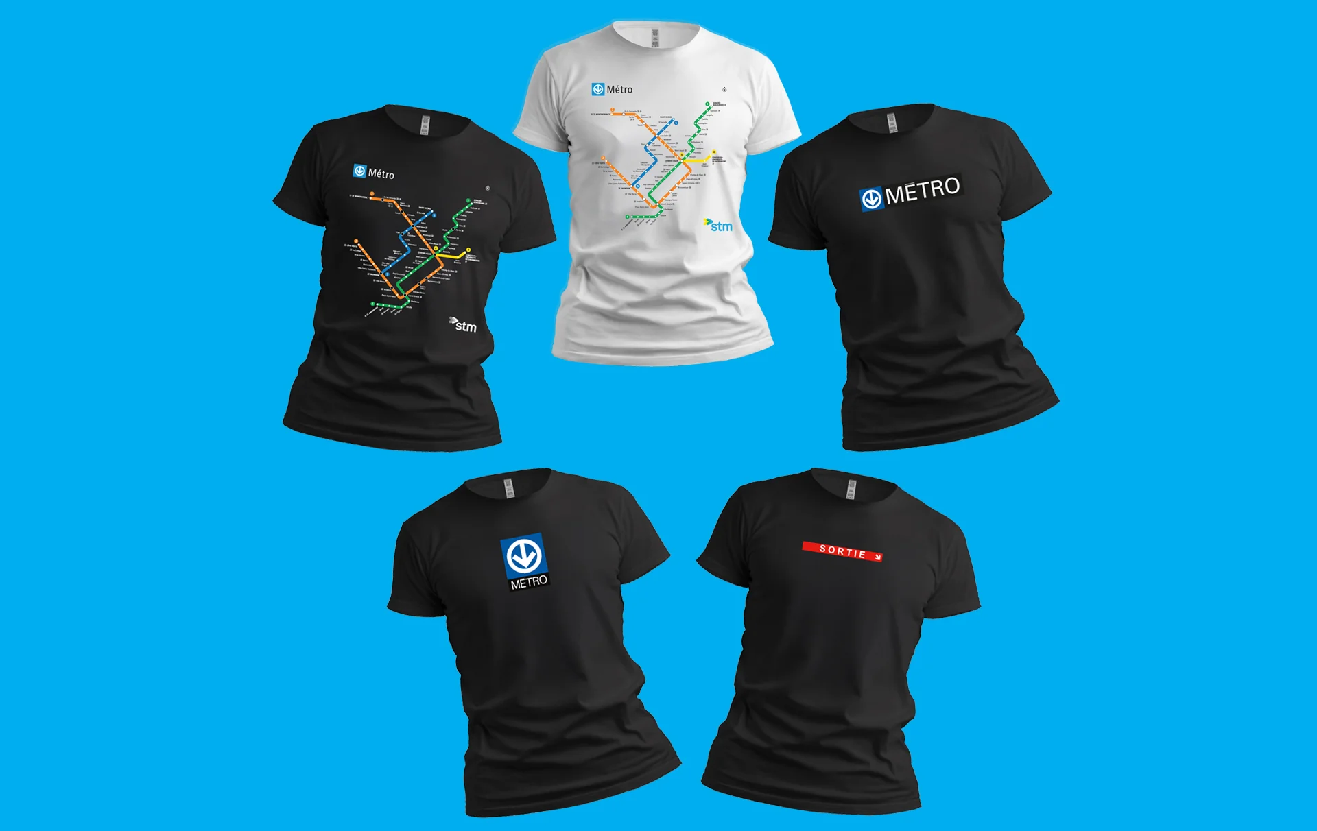 Portez l'icône du transport montréalais